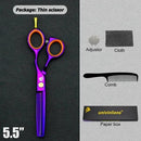 5.5" Japanese Hair Cutting Shears Professional Hair Scissors Razor Hairdressing Scissors Hairdresser Barber Scissors Coiffeur My Soul And Spirit
