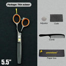 5.5" Japanese Hair Cutting Shears Professional Hair Scissors Razor Hairdressing Scissors Hairdresser Barber Scissors Coiffeur My Soul And Spirit