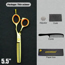 5.5" Japanese Hair Cutting Shears Professional Hair Scissors Razor Hairdressing Scissors Hairdresser Barber Scissors Coiffeur My Soul And Spirit