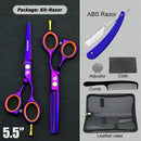 5.5" Japanese Hair Cutting Shears Professional Hair Scissors Razor Hairdressing Scissors Hairdresser Barber Scissors Coiffeur My Soul And Spirit