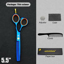 5.5" Japanese Hair Cutting Shears Professional Hair Scissors Razor Hairdressing Scissors Hairdresser Barber Scissors Coiffeur My Soul And Spirit