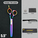 5.5" Japanese Hair Cutting Shears Professional Hair Scissors Razor Hairdressing Scissors Hairdresser Barber Scissors Coiffeur My Soul And Spirit