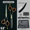 5.5" Japanese Hair Cutting Shears Professional Hair Scissors Razor Hairdressing Scissors Hairdresser Barber Scissors Coiffeur My Soul And Spirit