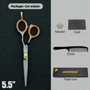 5.5" Japanese Hair Cutting Shears Professional Hair Scissors Razor Hairdressing Scissors Hairdresser Barber Scissors Coiffeur My Soul And Spirit