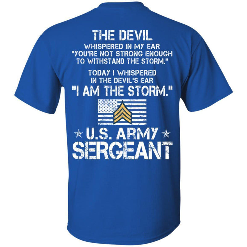 5- I Am The Storm - Army Sergeant CustomCat