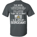 5- I Am The Storm - Army Sergeant CustomCat
