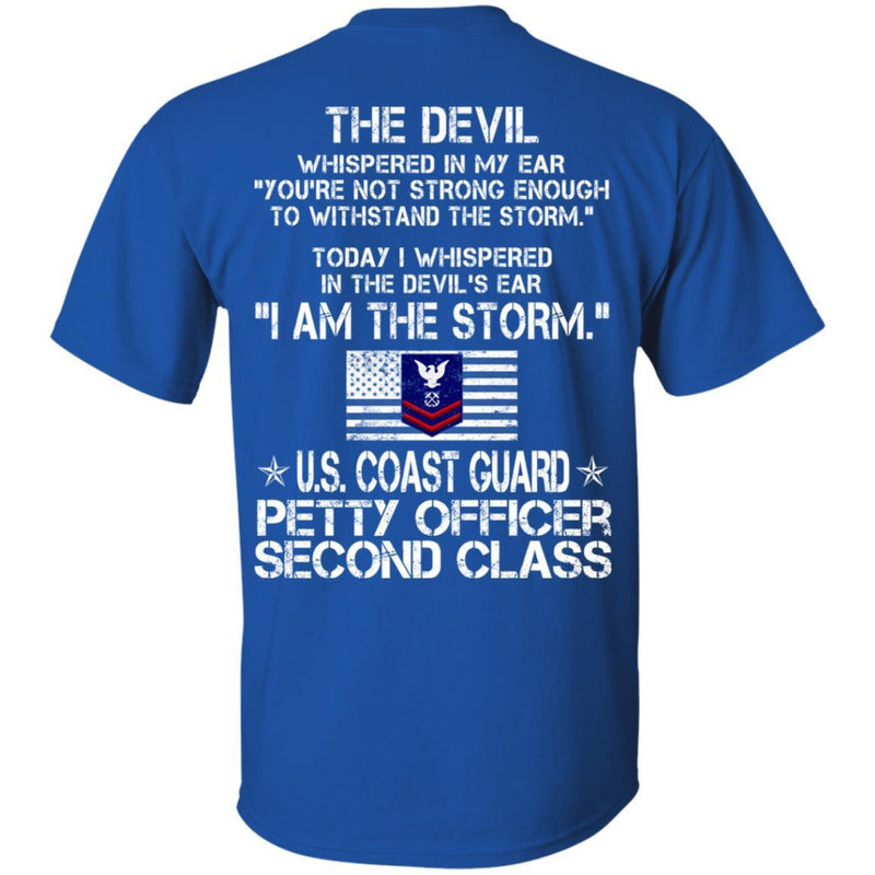 5- I Am The Storm - US Coast Guard Petty Officer Second Class CustomCat
