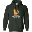 50 Dog 50 Unicorn 100 Magic Funny Tshirt For Dog Lovers CustomCat