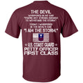 6- I Am The Storm - US Coast Guard Petty Officer First Class CustomCat