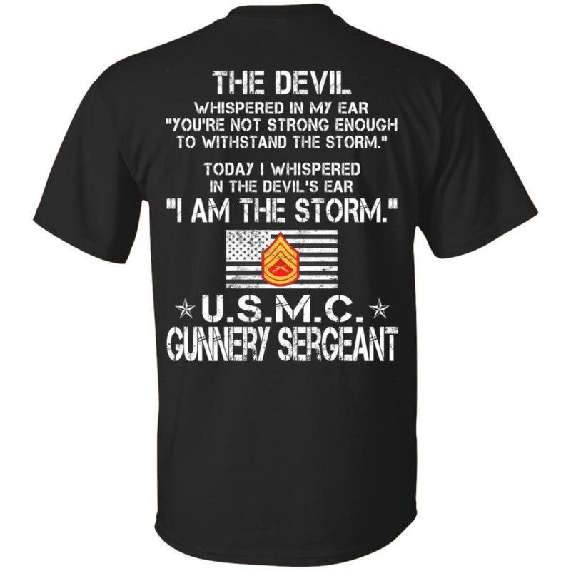 6- I Am The Storm - USMC Gunnery Sergeant CustomCat
