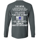 7- I Am The Storm - US Air Force Senior Master Sergeant CustomCat