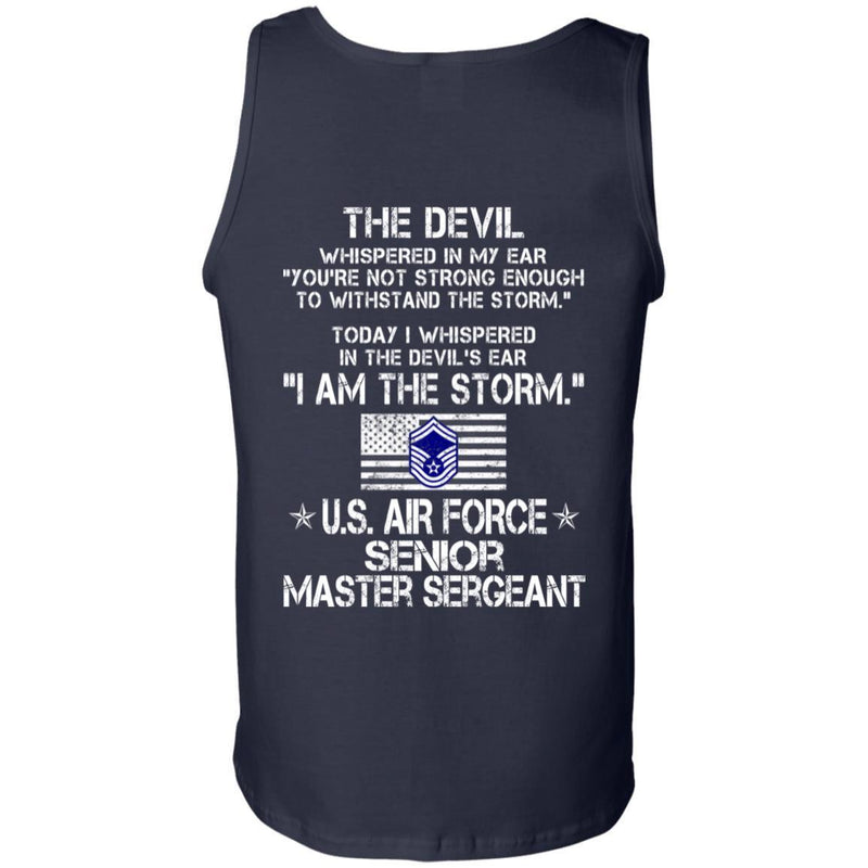 7- I Am The Storm - US Air Force Senior Master Sergeant CustomCat