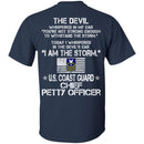 7- I Am The Storm - US Coast Guard Chief Petty Officer CustomCat