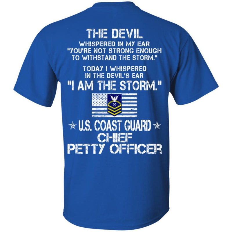 7- I Am The Storm - US Coast Guard Chief Petty Officer CustomCat