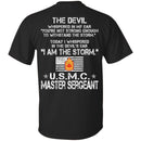 7- I Am The Storm - USMC Master Sergeant CustomCat