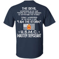 7- I Am The Storm - USMC Master Sergeant CustomCat