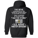 8- I Am The Storm - Army Master Sergeant CustomCat
