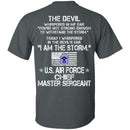 8- I Am The Storm - US Air Force Chief Master Sergeant vr2 CustomCat
