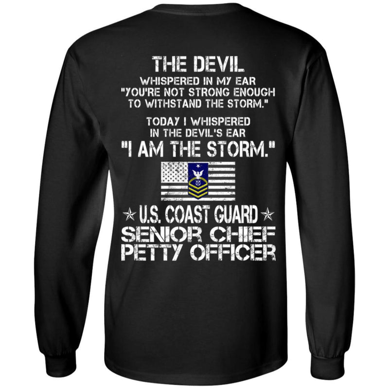 8- I Am The Storm - US Coast Guard Senior Chief Petty Officer CustomCat