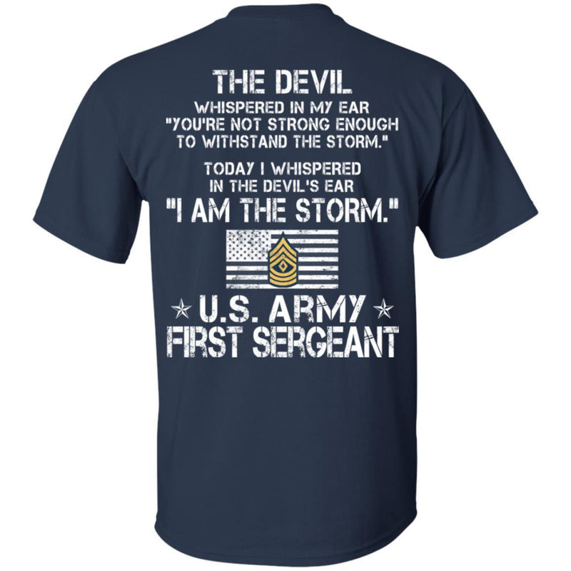 I Am The Storm - Army First Sergeant