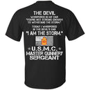 9- I Am The Storm - USMC Master Gunnery Sergeant CustomCat