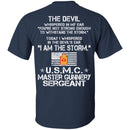 9- I Am The Storm - USMC Master Gunnery Sergeant CustomCat