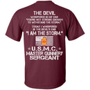 9- I Am The Storm - USMC Master Gunnery Sergeant CustomCat