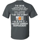 9- I Am The Storm - USMC Master Gunnery Sergeant CustomCat