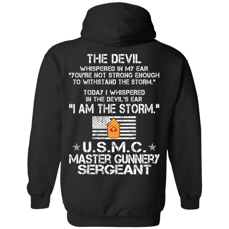 9- I Am The Storm - USMC Master Gunnery Sergeant CustomCat