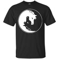 Horse T-Shirt Couple Black White Yingyang Horse Shape For Valentine Tee Gifts Tee Shirt
