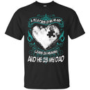 A Big Piece Of My Heart Lives In Heaven Dad T-shirt CustomCat