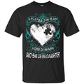 A Big Piece Of My Heart Lives In Heaven Daughter T-shirts CustomCat
