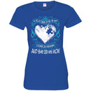 A Big Piece Of My Heart Lives In Heaven Mom T-shirts CustomCat