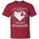 A Big Piece Of My Heart Lives In Heaven Son T-shirts CustomCat