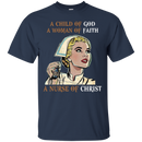 A Child Of God A Woman Of Faith A Nurse Of Christ Tshirt CustomCat