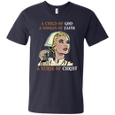 A Child Of God A Woman Of Faith A Nurse Of Christ Tshirt CustomCat