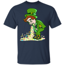 A Man Drinking Beer Get Drunk Funny Gifts Patrick's Day T-Shirt