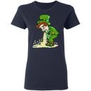 A Man Drinking Beer Get Drunk Funny Gifts Patrick's Day T-Shirt