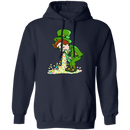 A Man Drinking Beer Get Drunk Funny Gifts Patrick's Day T-Shirt