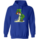 A Man Drinking Beer Get Drunk Funny Gifts Patrick's Day T-Shirt