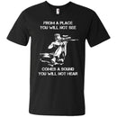 A Place You Will Not See Veterans T-shirts & Hoodie for Veteran's Day CustomCat