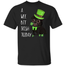 A Wee Bit Irish Today Dog Funny Gifts Patrick's Day Irish T-Shirt