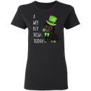 A Wee Bit Irish Today Dog Funny Gifts Patrick's Day Irish T-Shirt