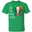 A Wee Bit Irish Today Elephant Funny Gifts Patrick's Day Irish T-Shirt