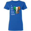 A Wee Bit Irish Today Elephant Funny Gifts Patrick's Day Irish T-Shirt