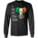 A Wee Bit Irish Today Elephant Funny Gifts Patrick's Day Irish T-Shirt