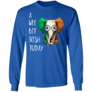 A Wee Bit Irish Today Elephant Funny Gifts Patrick's Day Irish T-Shirt