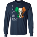 A Wee Bit Irish Today Elephant Funny Gifts Patrick's Day Irish T-Shirt