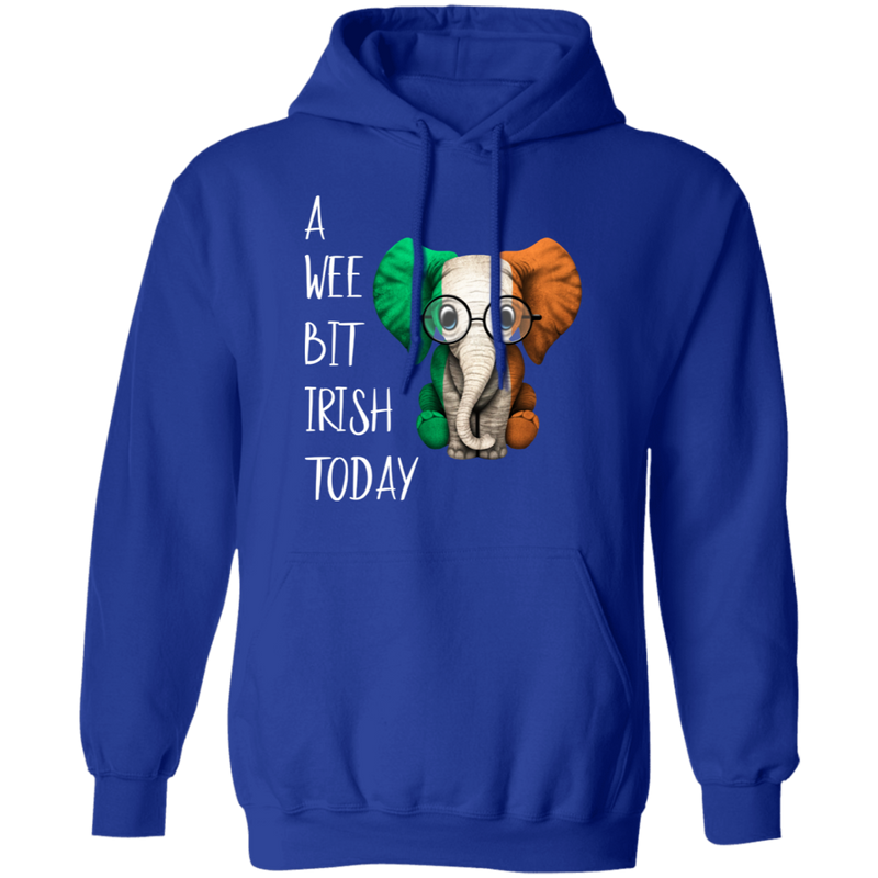 A Wee Bit Irish Today Elephant Funny Gifts Patrick's Day Irish T-Shirt