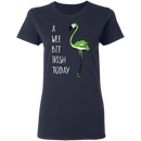 A Wee Bit Irish Today Flamingo Funny Gifts Patrick's Day Irish T-Shirt